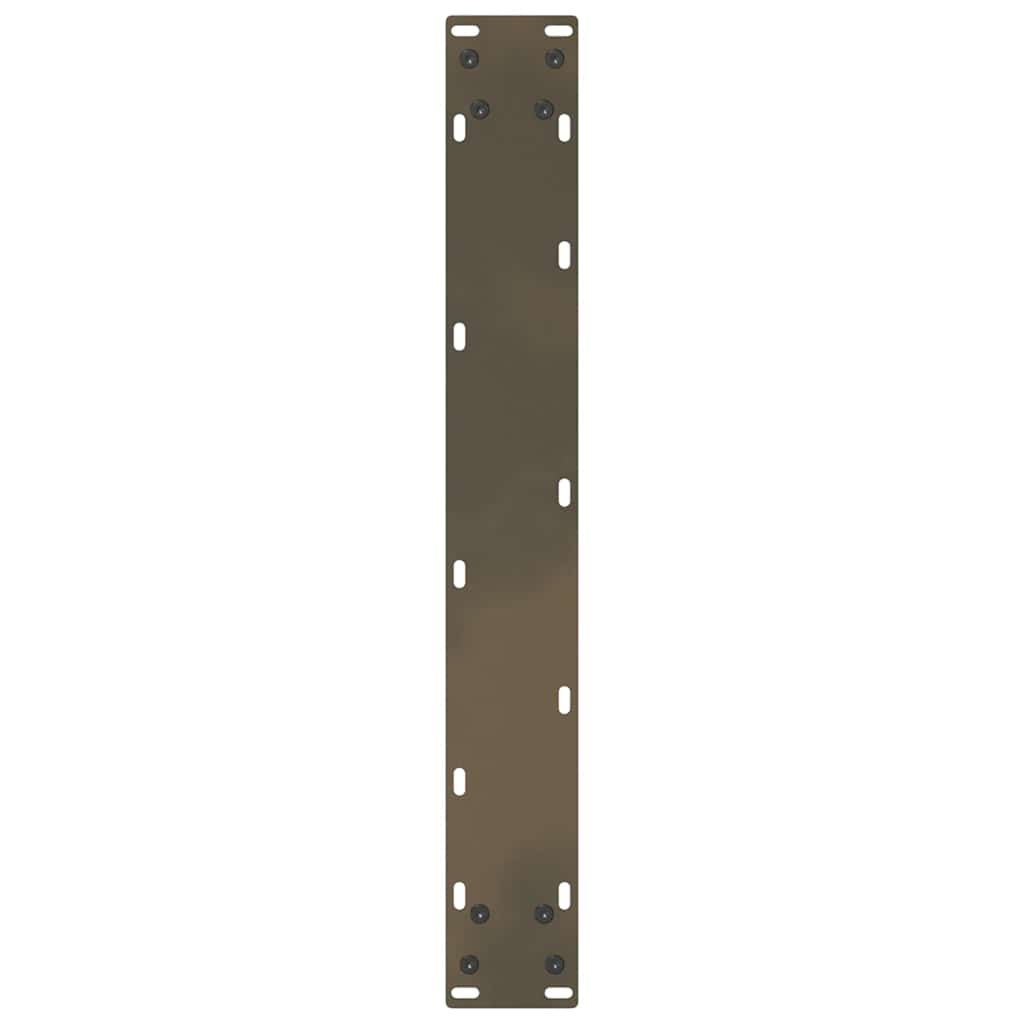 Gambe Tavolo Pranzo a U 2 pz 60x(72-73) cm Acciaio - homemem39