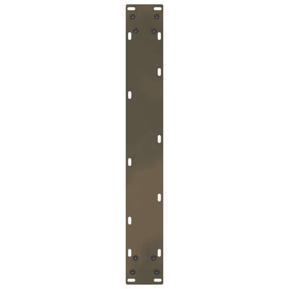 Gambe Tavolo Pranzo a U 2 pz 60x(72-73) cm Acciaio - homemem39