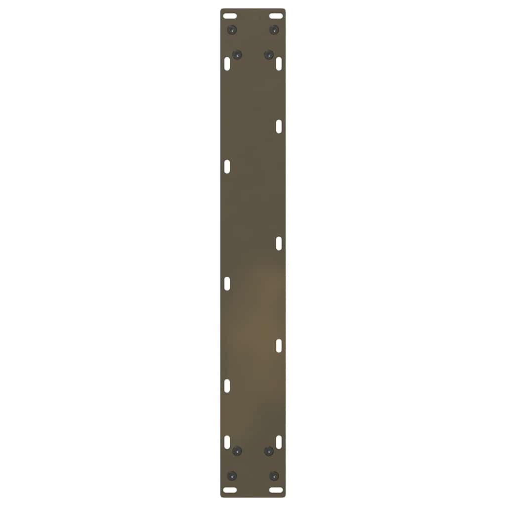 Gambe per tavolo da pranzo forma U 2 pz naturale 70x(72-73) cm
