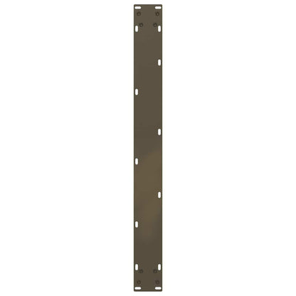 Gambe Tavolo Pranzo a U 2 pz 80x(72-73) cm Acciaio - homemem39