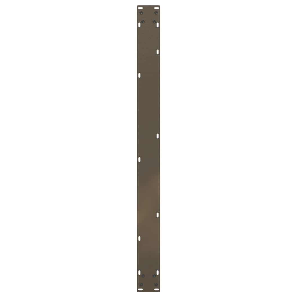 Gambe Tavolo Pranzo a U 2 pz 100x(72-73) cm Acciaio - homemem39
