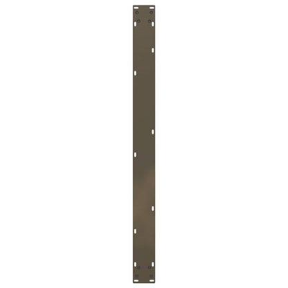 Gambe Tavolo Pranzo a U 2 pz 100x(72-73) cm Acciaio - homemem39