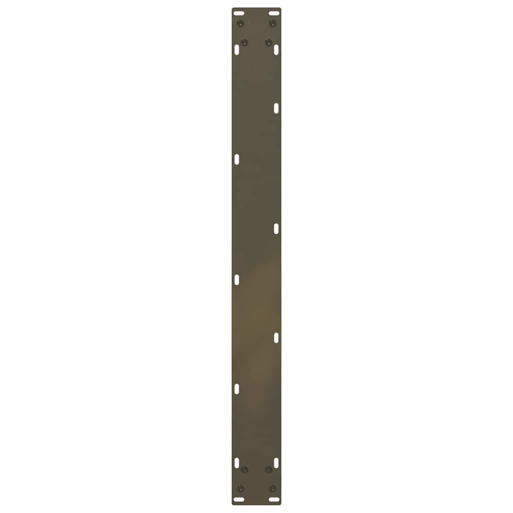 Gambe Tavolino Caffè a U 3 pz Naturale 90x(72-73)cm in Acciaio - homemem39