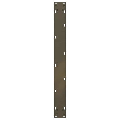 Gambe Tavolino Caffè a U 3 pz Naturale 90x(72-73)cm in Acciaio - homemem39