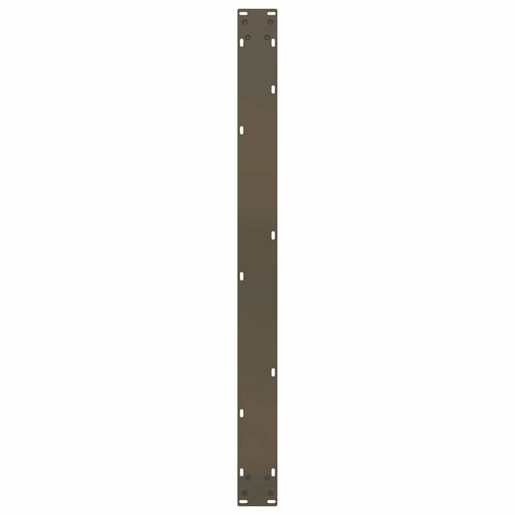 Gambe Tavolo Pranzo a U 3 pz 100x(72-73) cm Acciaio - homemem39