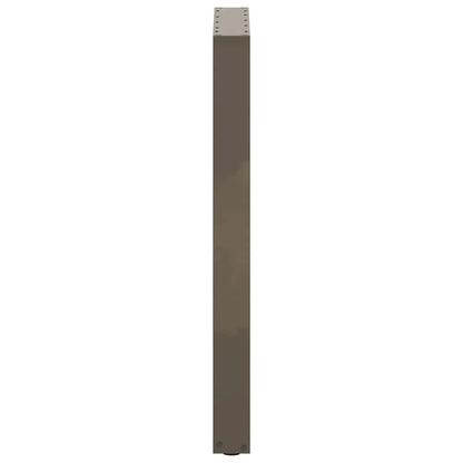 Gambe Tavolino Caffè a U 2 pz 40x(90-91) cm in Acciaio - homemem39