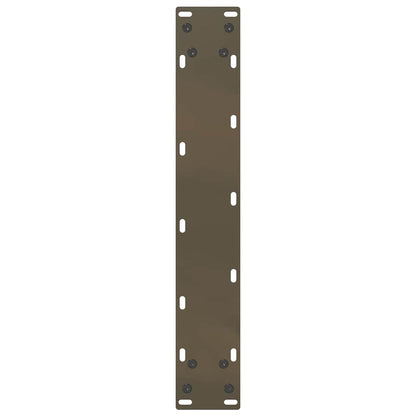 Gambe Tavolino Caffè a U 2 pz 40x(90-91) cm in Acciaio - homemem39