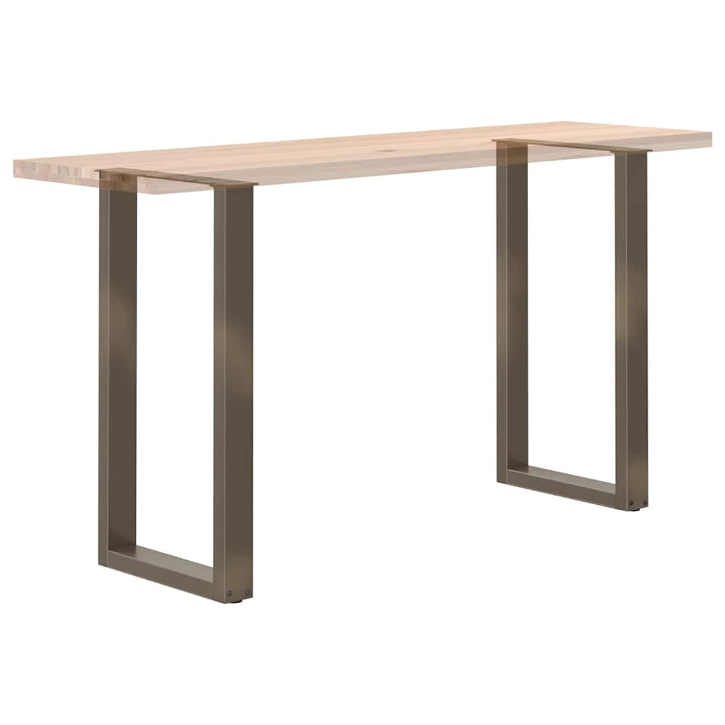 Gambe Tavolino Caffè a U 2 pz 40x(90-91) cm in Acciaio - homemem39