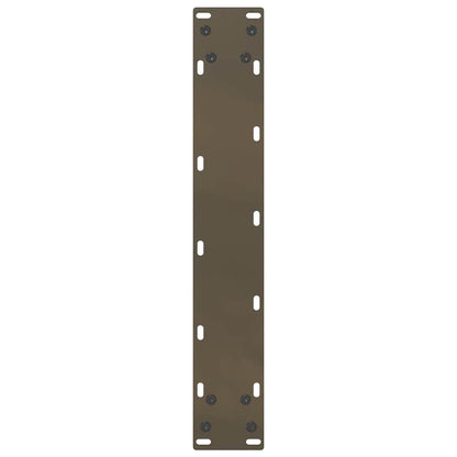 Gambe Tavolino Caffè a U 2 pz 50x(90-91) cm in Acciaio - homemem39