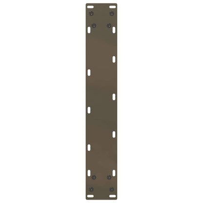 Gambe Tavolino Caffè a U 2 pz 50x(100-101) cm in Acciaio - homemem39