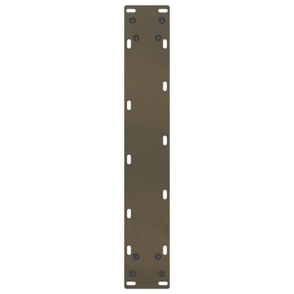 Gambe Tavolino Caffè a U 2 pz 50x(110-111) cm in Acciaio - homemem39