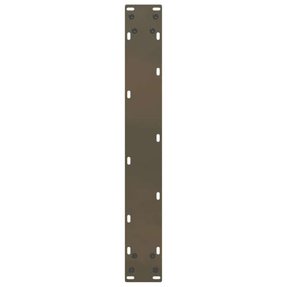 Gambe Tavolino Caffè a U 2 pz 60x(110-111) cm in Acciaio - homemem39