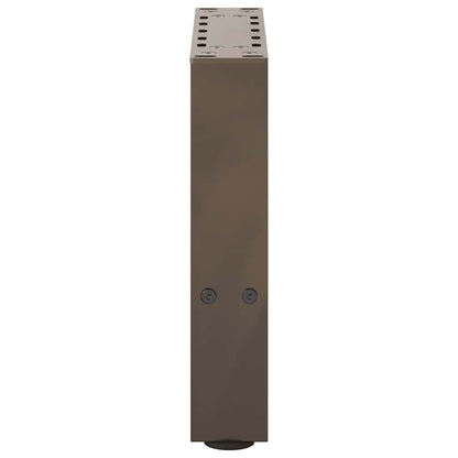 Gambe per Tavolino da Caffè Naturale 2 pz 30x(30-31) cm Acciaio - homemem39