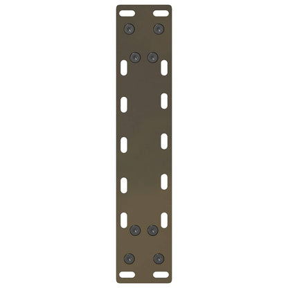Gambe per Tavolino da Caffè Naturale 2 pz 30x(30-31) cm Acciaio - homemem39