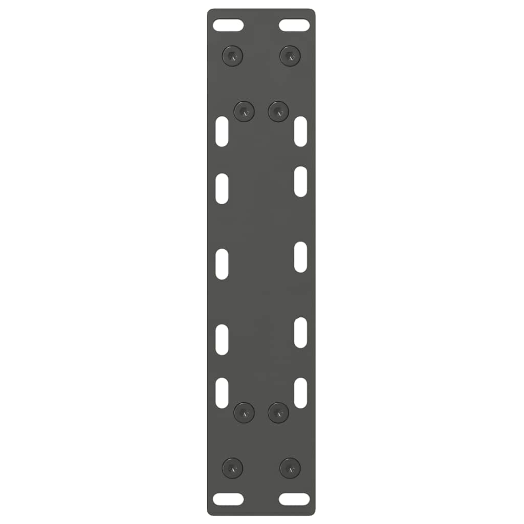 Gambe per Tavolino da Caffè Antracite 2 pz 28x(42-43)cm Acciaio