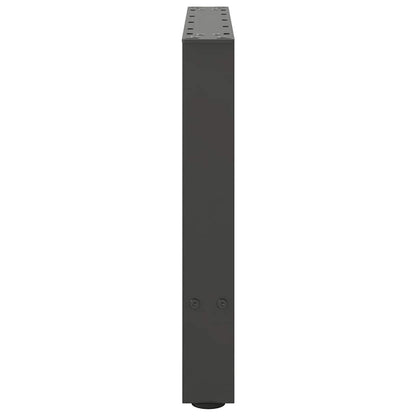 Gambe per Tavolino da Caffè Antracite 2 pz 50x(42-43)cm Acciaio - homemem39