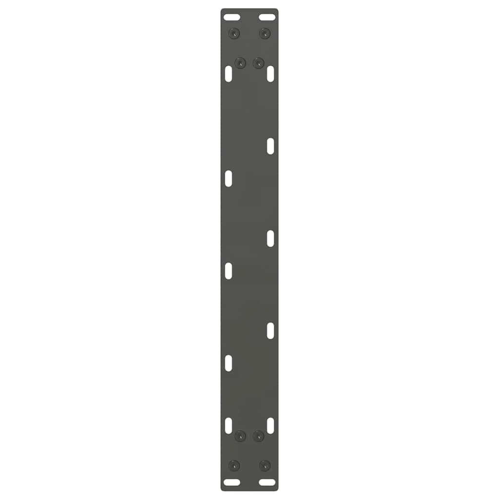 Gambe per Tavolino da Caffè Antracite 2 pz 50x(42-43)cm Acciaio - homemem39