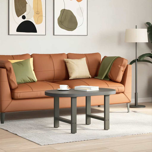 Gambe per Tavolino da Caffè Antracite 2 pz 50x(42-43)cm Acciaio - homemem39