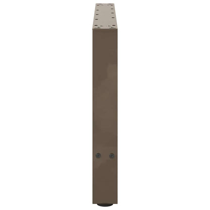 Gambe per Tavolino Naturale 2 pz 70x(42-43) cm Acciaio - homemem39