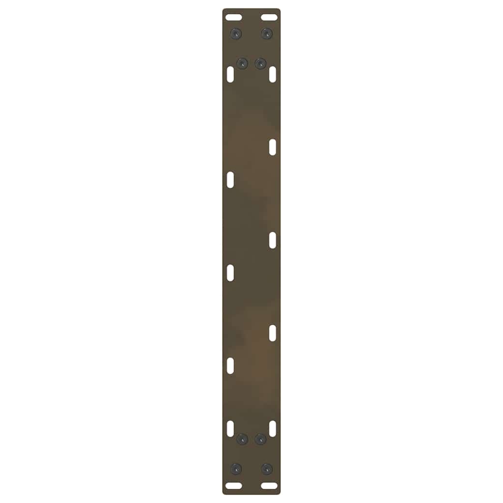 Gambe per Tavolino Naturale 2 pz 70x(42-43) cm Acciaio - homemem39