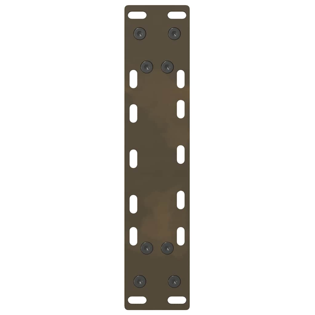 Gambe per Tavolino Naturale 2 pz 28x(72-73) cm Acciaio - homemem39