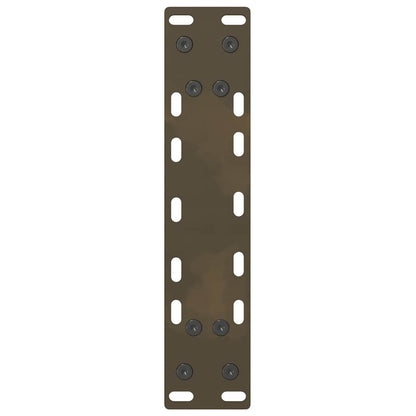 Gambe per Tavolino Naturale 2 pz 28x(72-73) cm Acciaio - homemem39