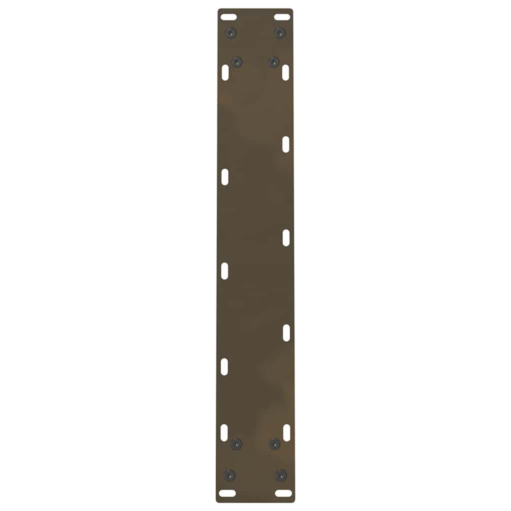 Gambe per Tavolino Naturale 2 pz 60x(72-73) cm Acciaio - homemem39