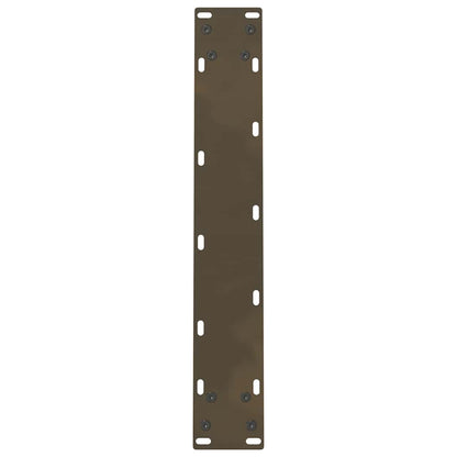 Gambe per Tavolino Naturale 2 pz 60x(72-73) cm Acciaio - homemem39