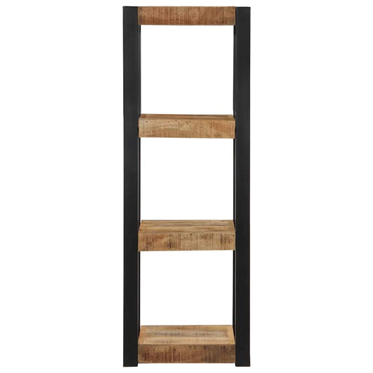 Mensola da Parete 35x35x100cm in Legno Massello di Mango Grezzo | homemem39