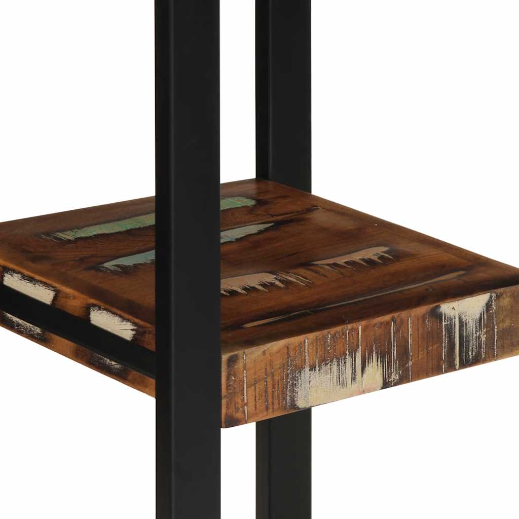 Mensola da Parete Multicolore 35x35x100 cm in Legno Recupero | homemem39