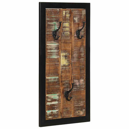 Appendiabiti Multicolore 40x2x80 cm in Legno Massello Recupero - homemem39