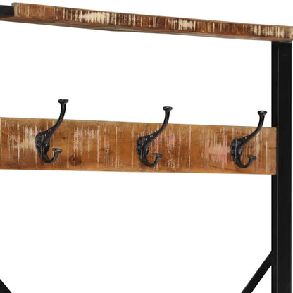 Appendiabiti Multicolore 80x40x190 cm Legno Massello Recupero | homemem39