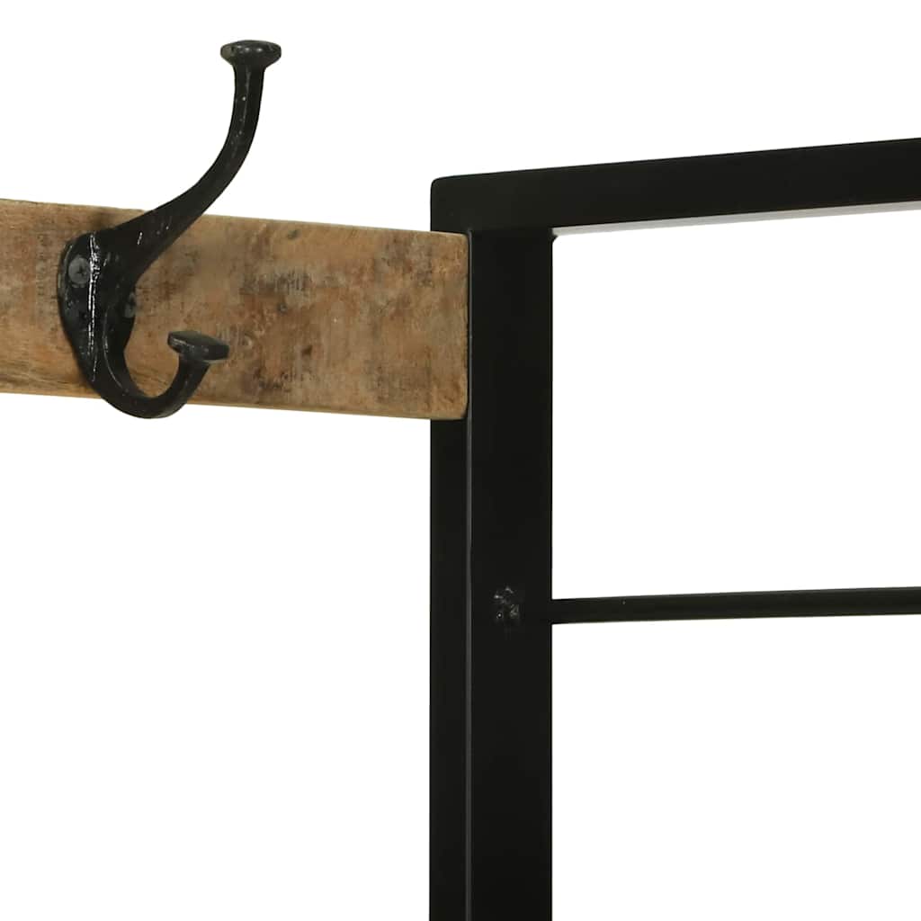 Porta Abiti Marrone 110 x 40 x 185 cm Legno massello di mango