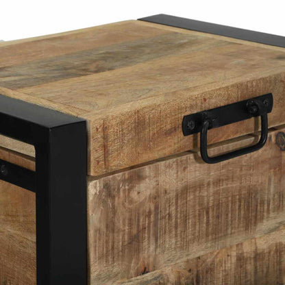 Bauli Portaoggetti 40 x 30 x 30 cm Legno massello di mango