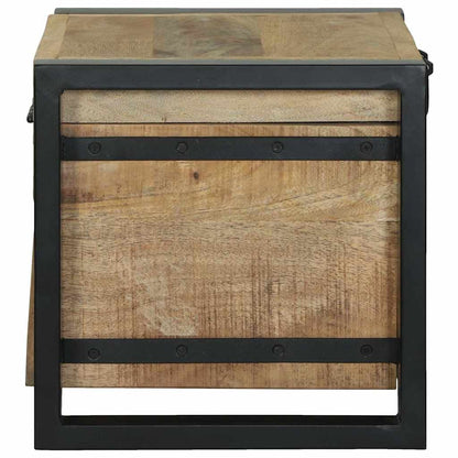 Bauli Portaoggetti 40 x 30 x 30 cm Legno massello di mango