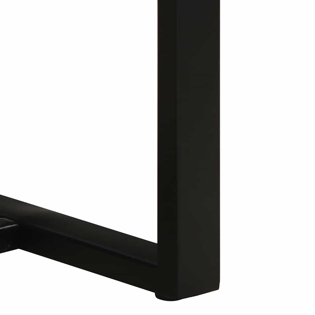 Panca 60x35x45 cm in Legno Massello di Mango Grezzo