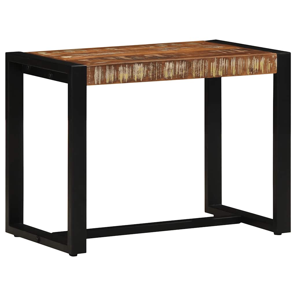 Panca Multicolore 60x35x45 cm in Legno Massello Recupero | homemem39