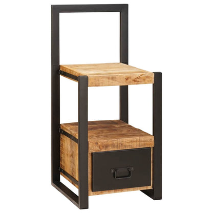 Appendiabiti Marrone 40 x 40 x 90 cm Legno di mango massello | homemem39