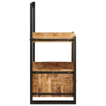 Appendiabiti Marrone 40 x 40 x 90 cm Legno di mango massello | homemem39