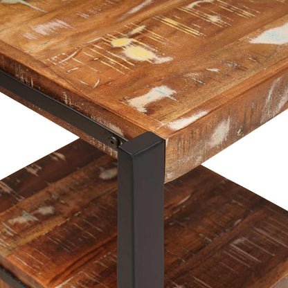 Appendiabiti con cassetto Multicolore Legno Recuperato Massello | homemem39