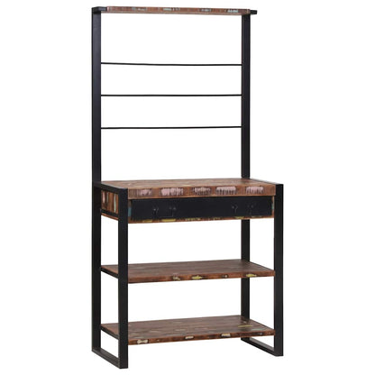 Scaffale da cucina Multicolore 80 x 40 x 160 cm