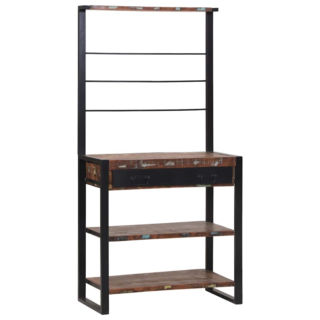 Scaffale da cucina Multicolore 80 x 40 x 160 cm
