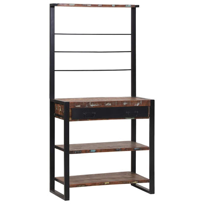 Scaffale da cucina Multicolore 80 x 40 x 160 cm