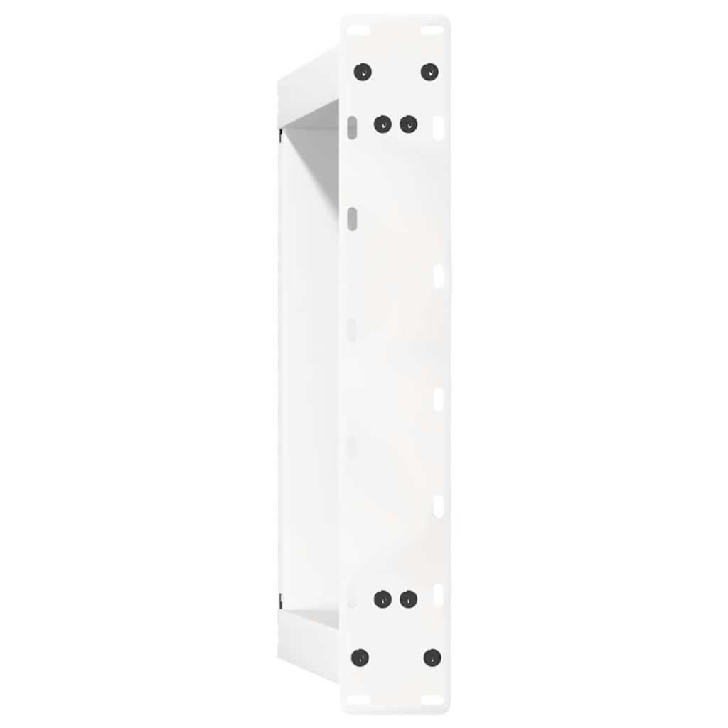 Gambe per Tavolino da Caffè forma U 2 pz Bianche 50x(30-31) cm