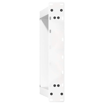 Gambe per Tavolino da Caffè forma U 2 pz Bianche 50x(30-31) cm