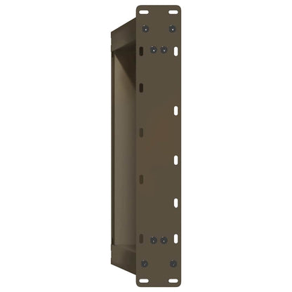 Gambe Tavolino Caffè a U 2 pz 50x(30-31)cm in Acciaio - homemem39