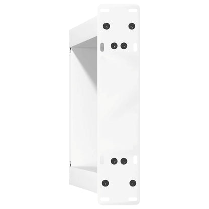 Gambe Tavolino Caffè a U 2 pz Bianco 28x(42-43) cm Acciaio - homemem39