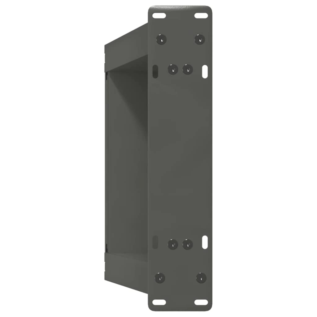 Gambe per Tavolino da Caffè forma U 2 pz Antracite 28x(42-43)cm
