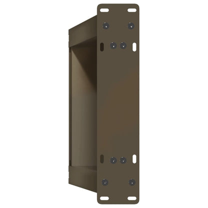 Gambe Tavolino Caffè a U 2 pz 28x(42-43) cm Acciaio - homemem39