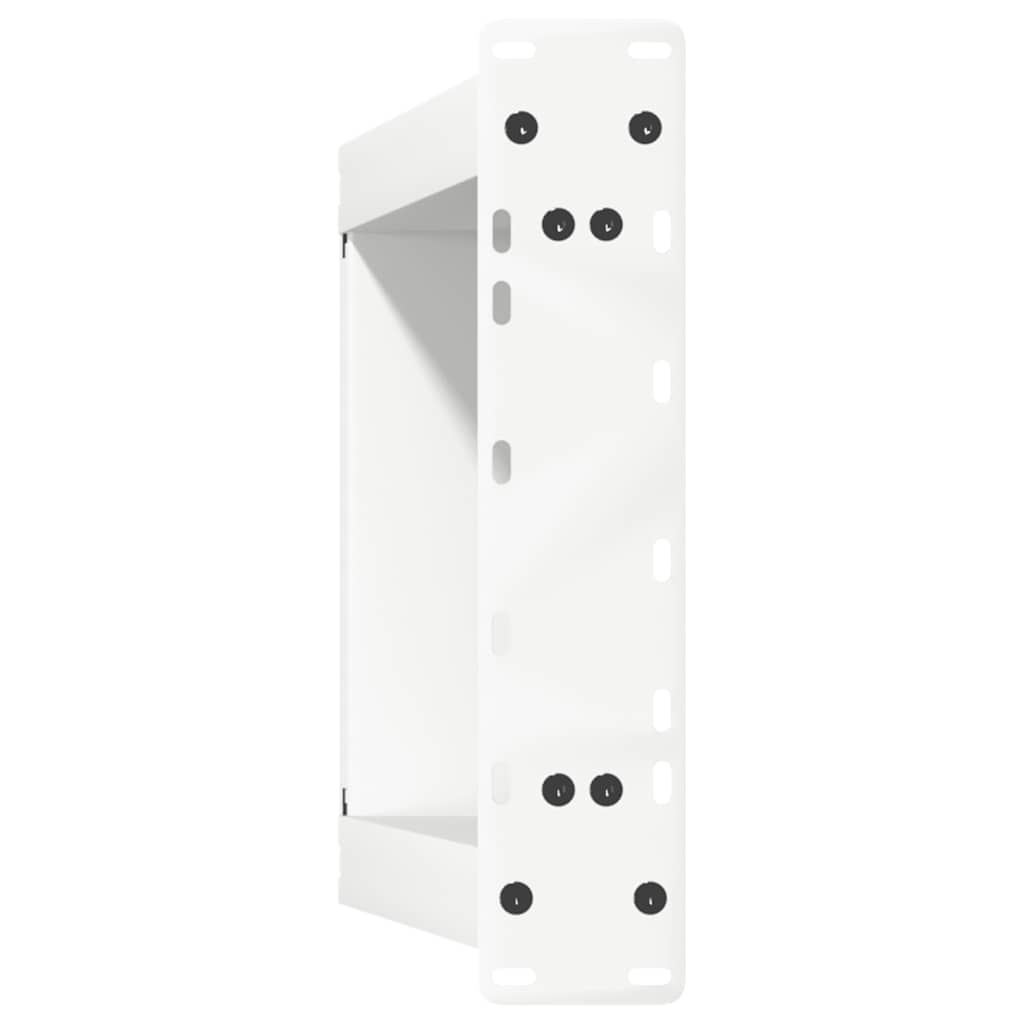 Gambe Tavolino Caffè a U 2 pz Bianco 38x(42-43) cm Acciaio - homemem39